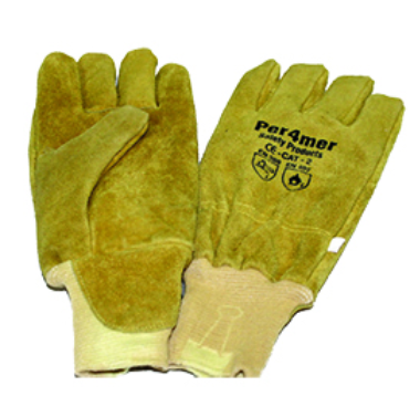 Firemen Heavy Duty Flame Resistant Safety Glove, Extreme Heat Protection, Durable Grip for Emergency Response, High Visibility, Comfortable Wear for Long Shifts, Certified Industrial Rescue Handwear